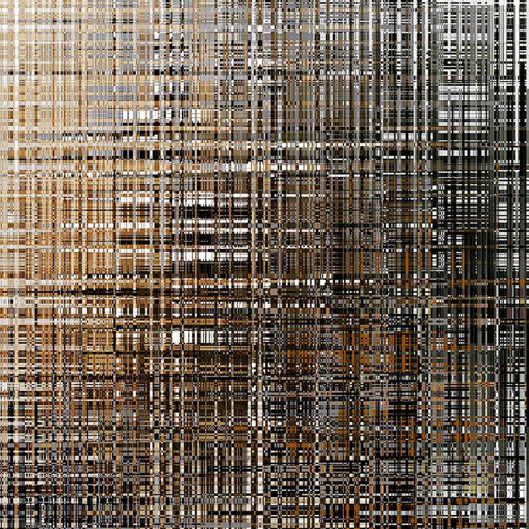 现代风格室内设计 格子抽象 3D 纹理打印